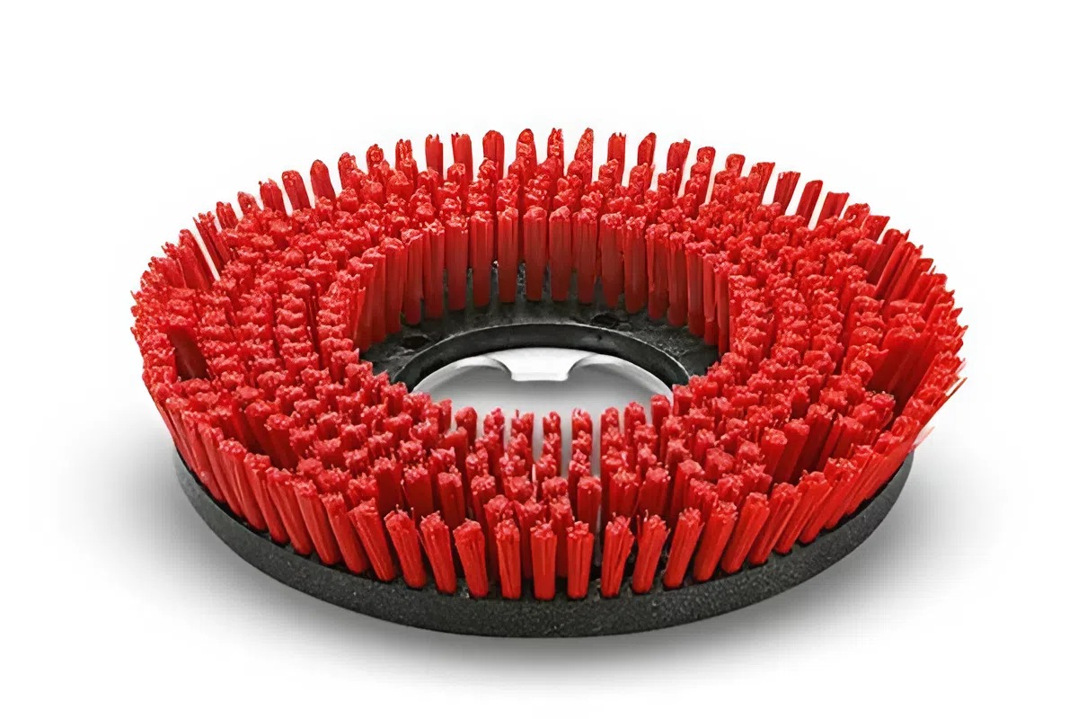 Bàn chải trung bình máy chà sàn kết hợp linh hoạt giữa bàn chải mềm và cứng